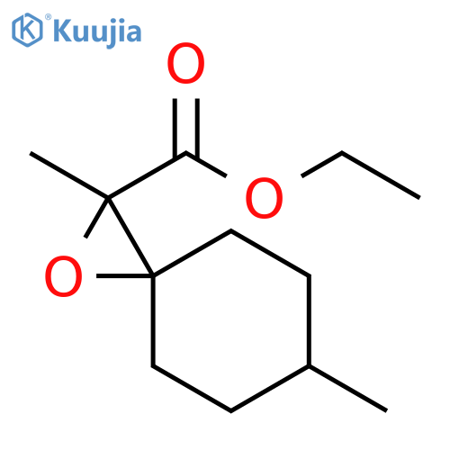 1-Oxaspiro[2.5]octane-2-carboxylic acid, 2,6-dimethyl-, ethyl ester structure