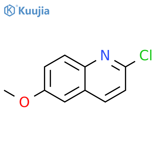 2-Chloro-6-methoxyquinoline structure