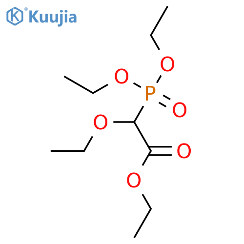 Ethyl 2-diethoxyphosphoryl-2-ethoxy-acetate structure