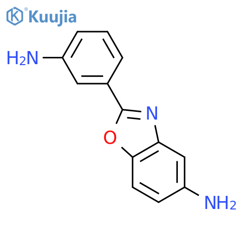 5-Amino-2-(3-aminophenyl)benzoxazole structure