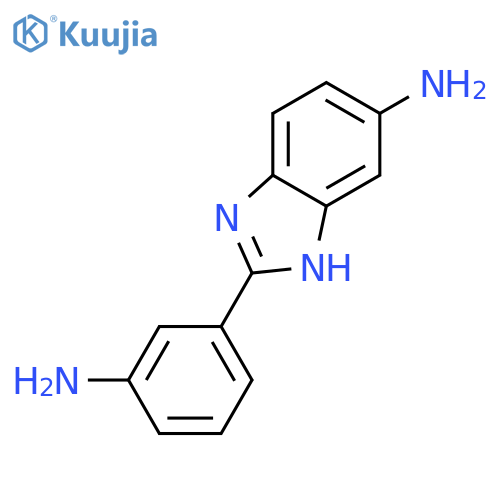 2-(3-Aminophenyl)-1H-benzo[d]imidazol-6-amine structure