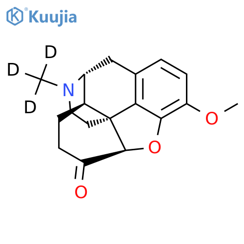 Hydrocodone (D3, 98%) 1mg/ml In Methanol structure