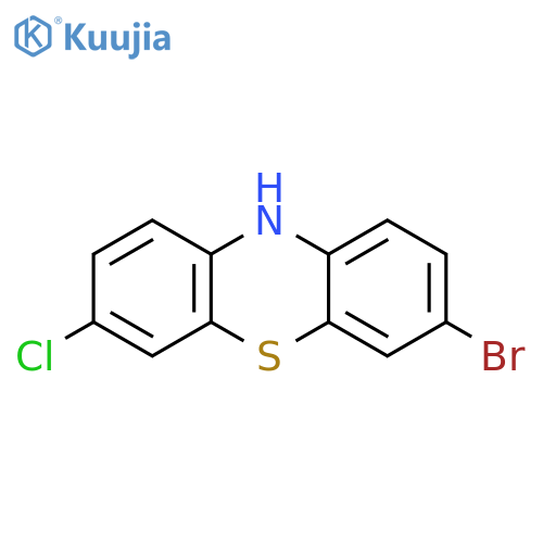 10H-Phenothiazine, 3-bromo-7-chloro- structure