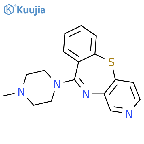 Pyrido[4,3-b][1,4]benzothiazepine,10-(4-methyl-1-piperazinyl)- structure