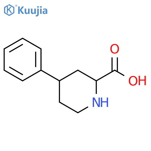 4-Phenyl-2-piperidinecarboxylic Acid structure