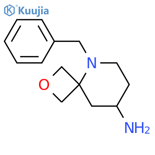 5-benzyl-2-oxa-5-azaspiro[3.5]nonan-8-amine structure