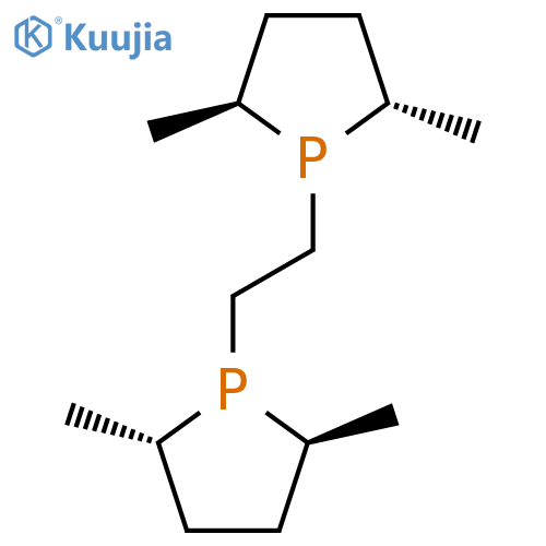 (-)-1,2-bis(2s,5s)-2,5-dimethylphospholano)ethane structure