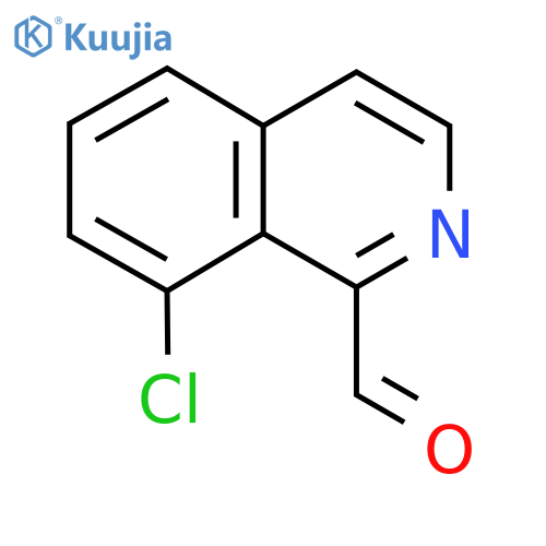 8-Chloroisoquinoline-1-carbaldehyde structure