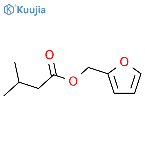 Butanoic acid,3-methyl-, 2-furanylmethyl ester structure