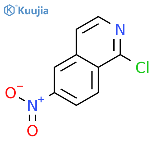 1-Chloro-6-nitro-isoquinoline structure