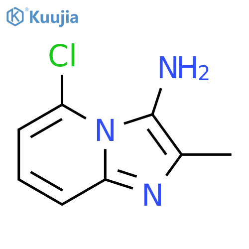 5-Chloro-2-methylimidazo[1,2-a]pyridin-3-amine structure