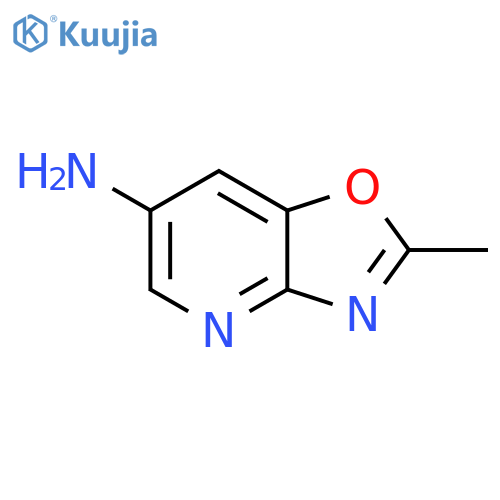 Oxazolo[4,5-b]pyridin-6-amine, 2-methyl- structure