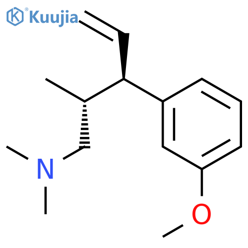 (2R,3R)-3-(3-methoxyphenyl)-N,N,2-trimethylpent-4-en-1-amine structure