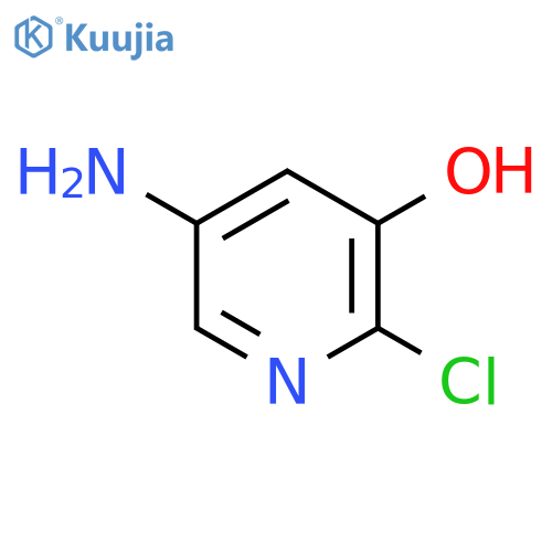 5-Amino-2-chloropyridin-3-OL structure