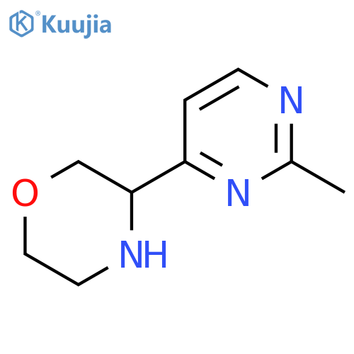 3-(2-Methylpyrimidin-4-yl)morpholine structure