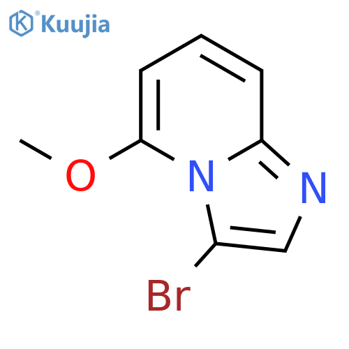 3-BROMO-5-METHOXYIMIDAZO[1,2-A]PYRIDINE structure