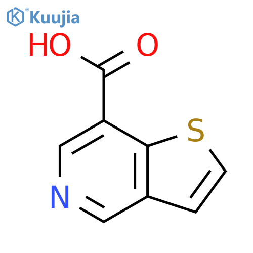 thieno3,2-cpyridine-7-carboxylic acid structure
