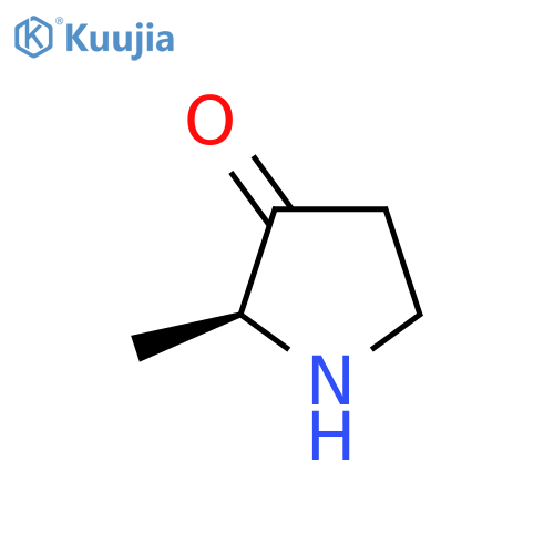 (2S)-2-methylpyrrolidin-3-one structure