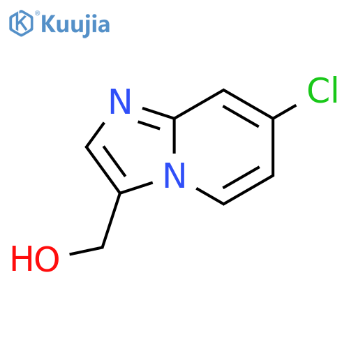 (7-Chloroimidazo[1,2-a]pyridin-3-yl)methanol structure