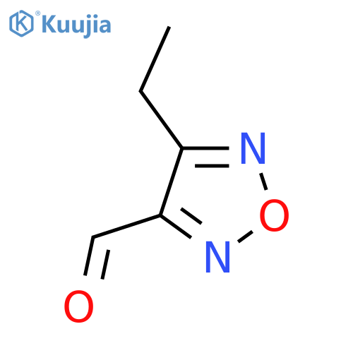 4-Ethyl-1,2,5-oxadiazole-3-carbaldehyde structure