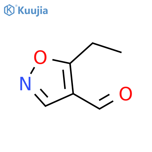 5-ETHYL-1,2-OXAZOLE-4-CARBALDEHYDE structure