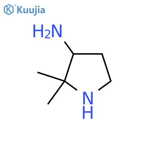 2,2-Dimethylpyrrolidin-3-amine structure