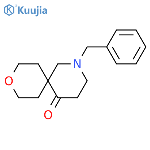 2-benzyl-9-oxa-2-azaspiro5.5undecan-5-one structure