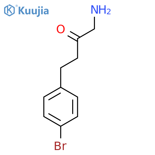 1-amino-4-(4-bromophenyl)butan-2-one structure