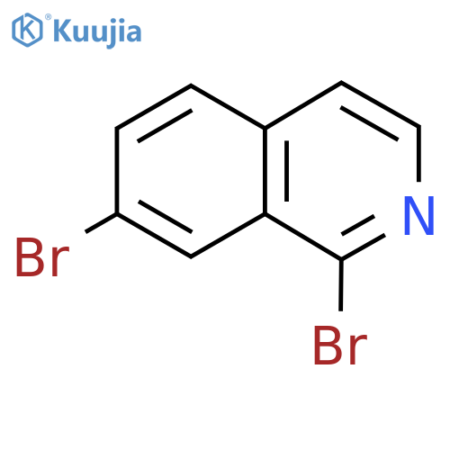 1,7-Dibromoisoquinoline structure