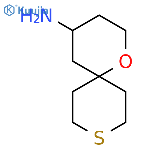 1-Oxa-9-thiaspiro[5.5]undecan-4-amine structure