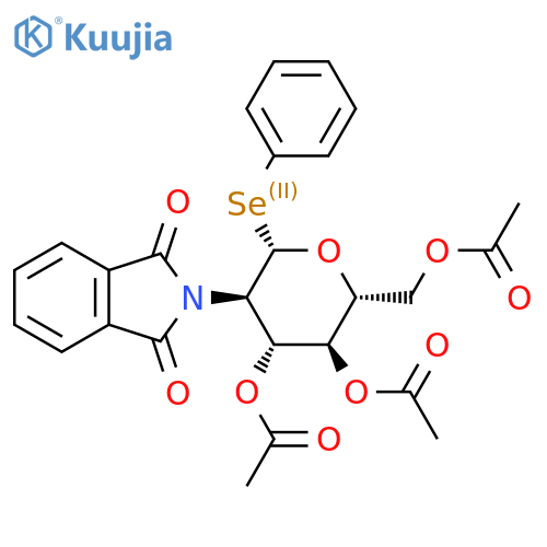 Phenyl 3,4,6-Tri-O-acetyl-2-deoxy-2-phthalimido-β-D-selenoglucopyranoside structure