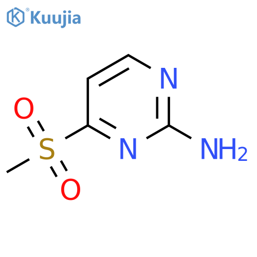 4-Methanesulfonylpyrimidin-2-amine structure