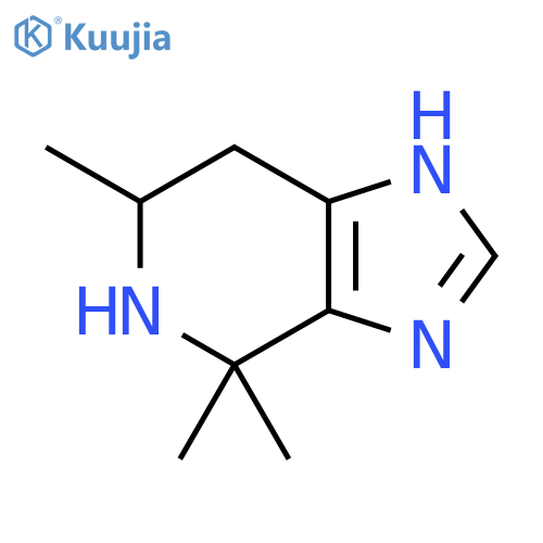4,4,6-Trimethyl-4,5,6,7-tetrahydro-1H-imidazo[4,5-c]pyridine structure