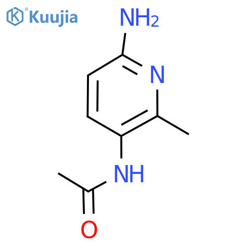 N-(6-Amino-2-methylpyridin-3-yl)acetamide structure
