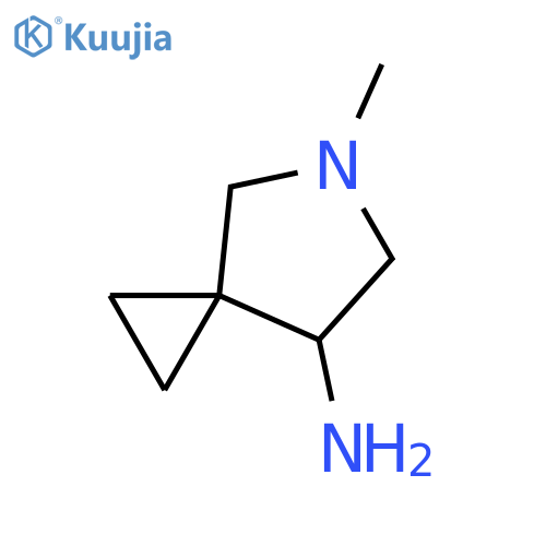 5-METHYL-5-AZASPIRO[2.4]HEPTAN-7-AMINE structure