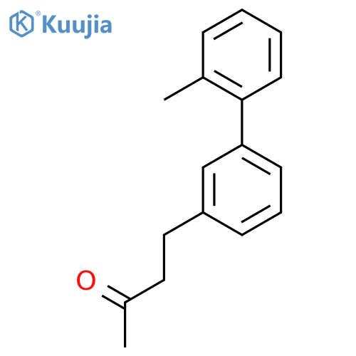 4-3-(2-methylphenyl)phenylbutan-2-one structure