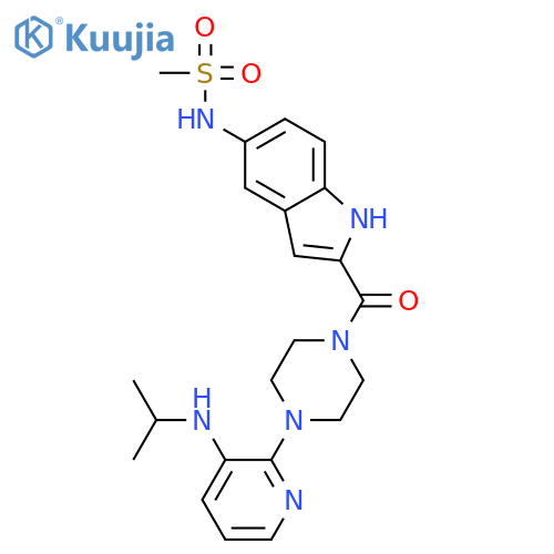Delavirdine structure
