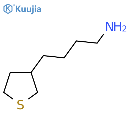 4-(thiolan-3-yl)butan-1-amine structure