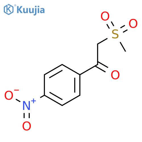 2-(Methylsulfonyl)-1-(4-nitrophenyl)-1-ethanone structure
