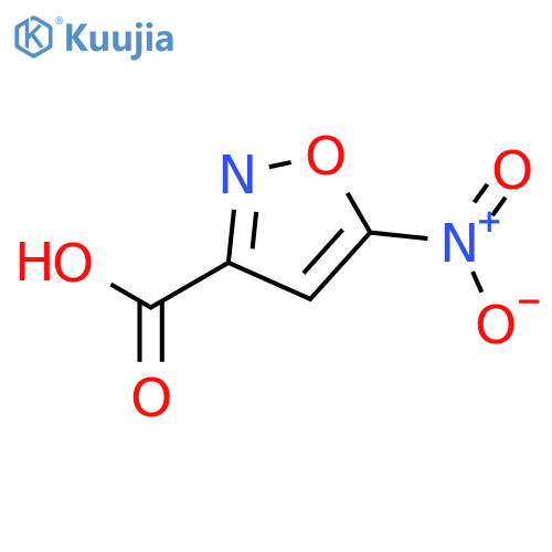 5-Nitroisoxazole-3-carboxylic acid structure
