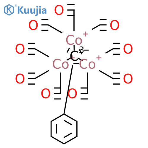 ?ì3-phenylmethylidyne-tricobalt nonacarbonyl structure