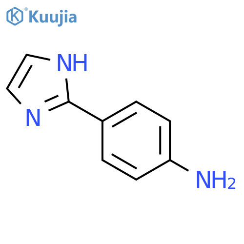 4-(1H-Imidazol-2-yl)phenylamine dihydrochloride structure