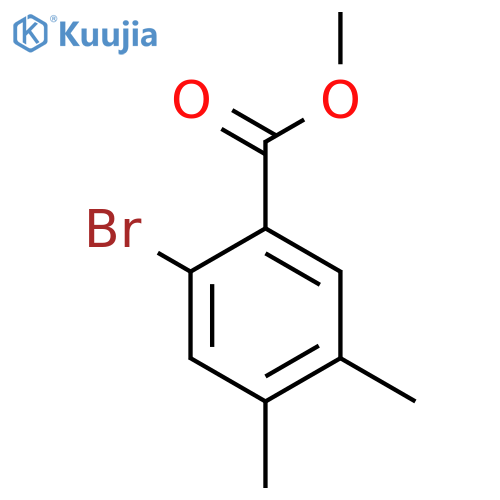 Methyl 2-bromo-4,5-dimethylbenzoate structure