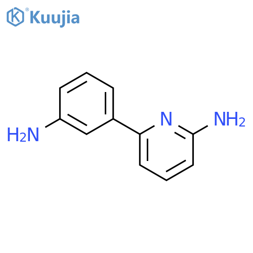 6-(3-AMINOPHENYL)PYRIDIN-2-AMINE structure