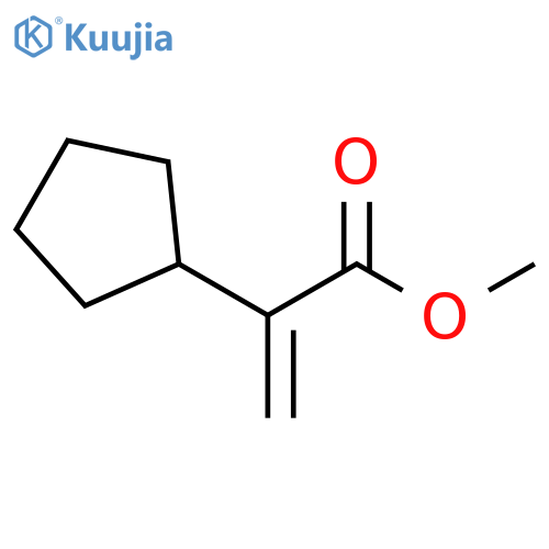 methyl 2-cyclopentylprop-2-enoate structure
