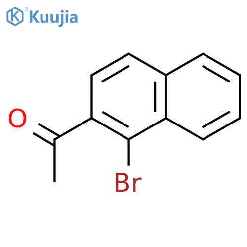 1-(1-bromonaphthalen-2-yl)ethan-1-one structure