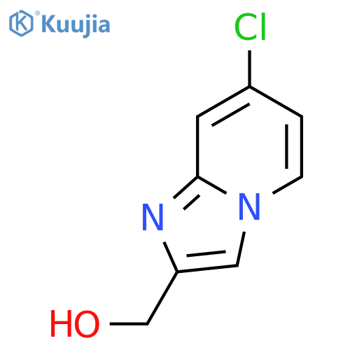 (7-Chloroimidazo1,2-apyridin-2-yl)methanol structure