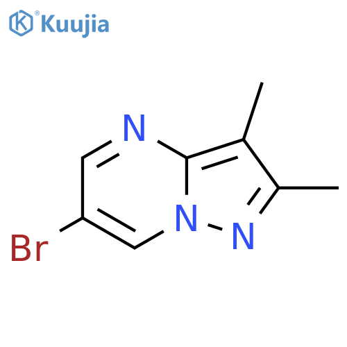 6-bromo-2,3-dimethylpyrazolo1,5-apyrimidine structure