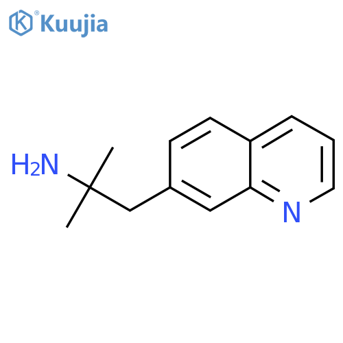 2-methyl-1-(quinolin-7-yl)propan-2-amine structure