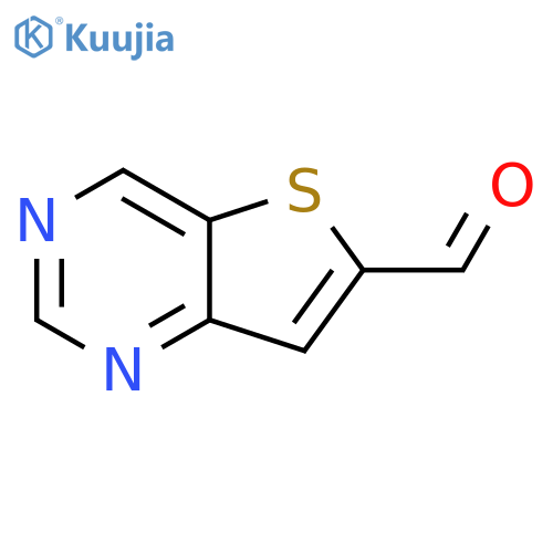 thieno[3,2-d]pyrimidine-6-carbaldehyde structure